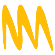 Yellow zigzag