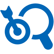 Search and bullseye icon