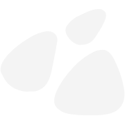 Three light blue blobs