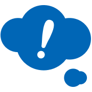 alert bubble icon