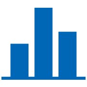 Three bars on a graph