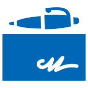 Checkbook and pen