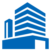 Commercial building icon